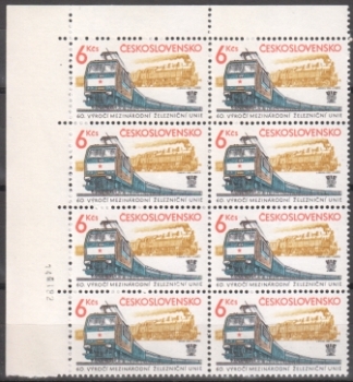 2530 - Größere Einheit 8 Marken ** - 1982